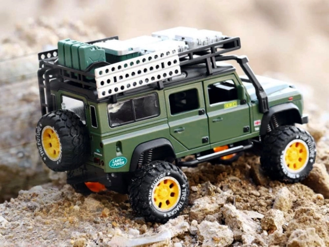 Metalen terreinwagen met geluid en LED-lichten