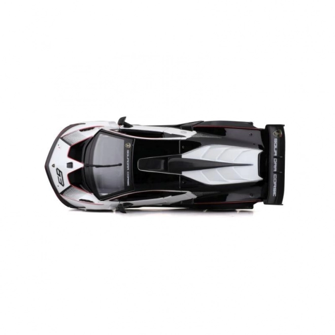 Bburago 1:24 Race Lamborghini Essenza SCV12 – Wit
