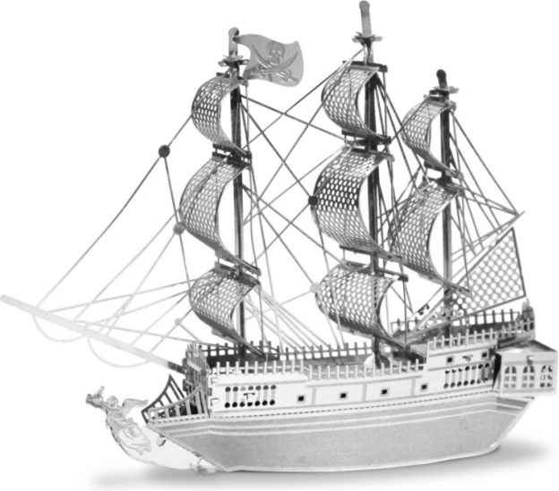 Metalen 3D-model van het schip Black Pearl (Zwarte Parel) – METAL EARTH