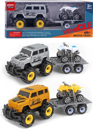 Terreinwagen met quad 25 cm