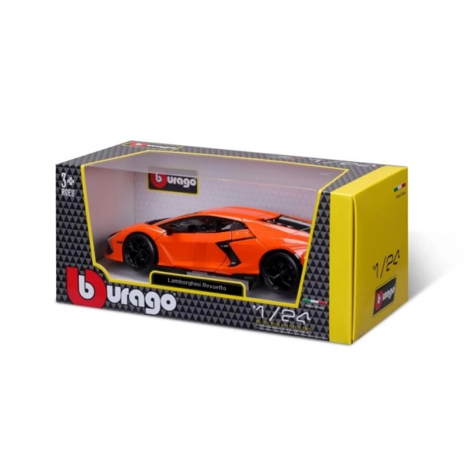 Bburago 1:24 Plus - Lamborghini Revuelto - Oranje