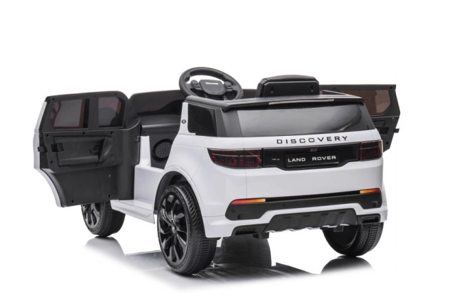 Elektrische auto Range Rover wit