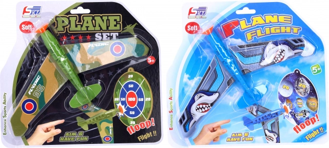 Werpglider voor kinderen met zuignap 24 cm