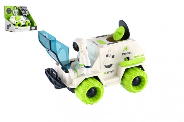 Ruimteauto met traagheidsmotor