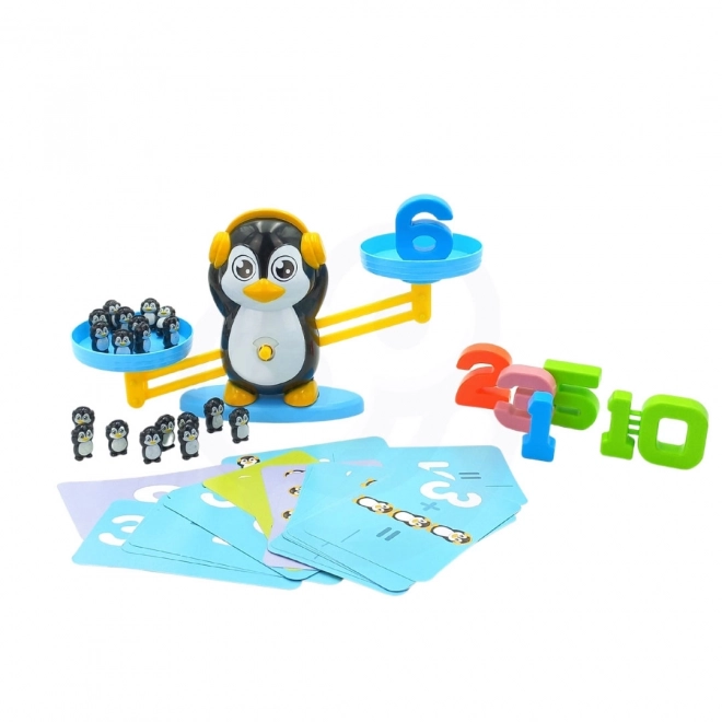 Woopie balansweegschaal met pinguïns voor het leren tellen