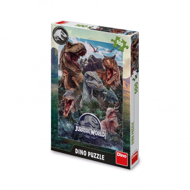 Puzzel Jurassic Wereld 500 stukjes