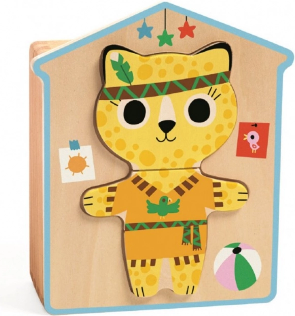 Puzzel Vrolijke Katjes van Djeco