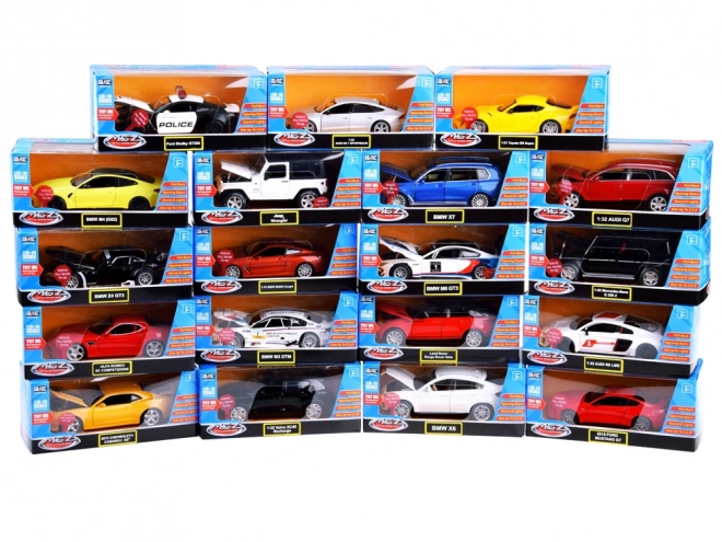 Metalen model sportauto Audi R8 LMS in schaal 1:32