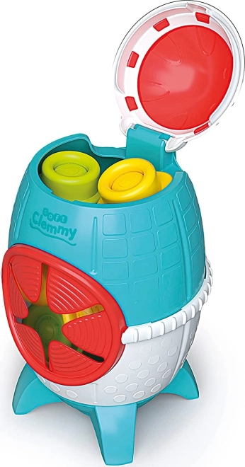 Ruimteraket met opbergbak