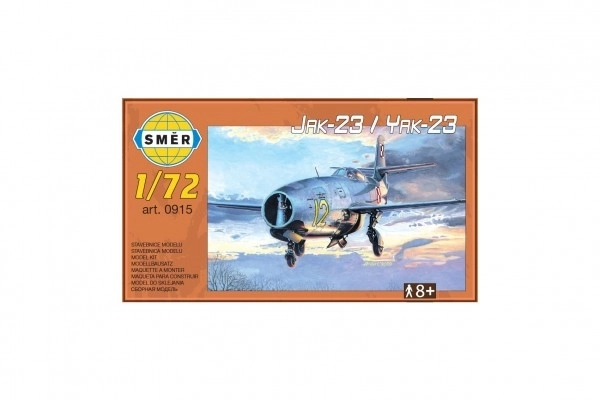 Plastic model van Jakovlev JAK-23