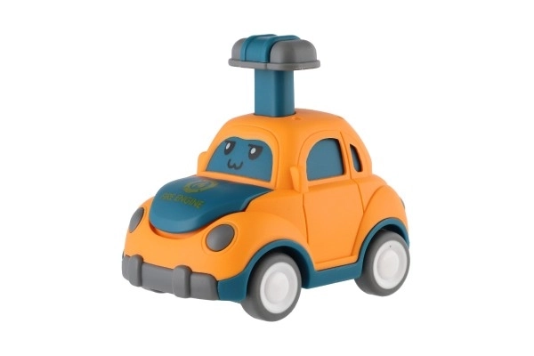Plastic opwindautootje 9 cm - 4 soorten