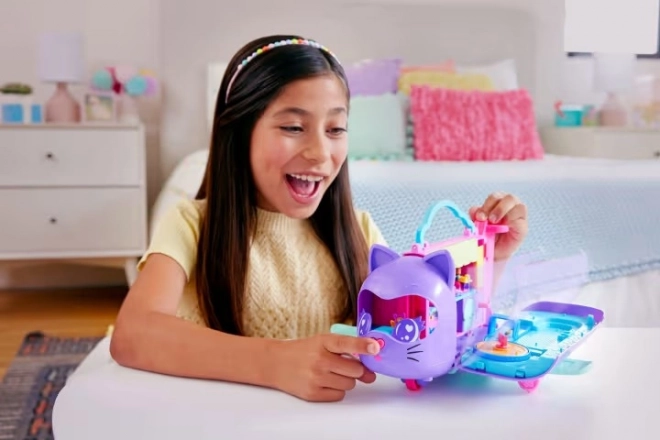 Polly Pocket Avonturen Vliegtuig met Katten