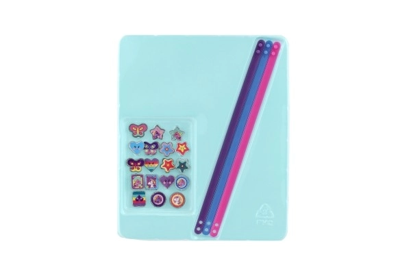 Creatieve set Maak je eigen Eenhoorn armband in doos 15x20,5x2,5cm