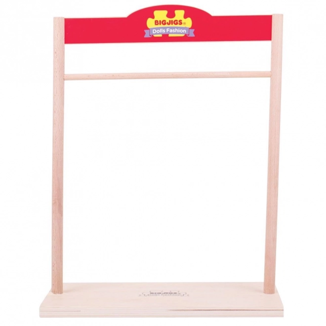 Bigjigs Toys Kledingrek voor poppen