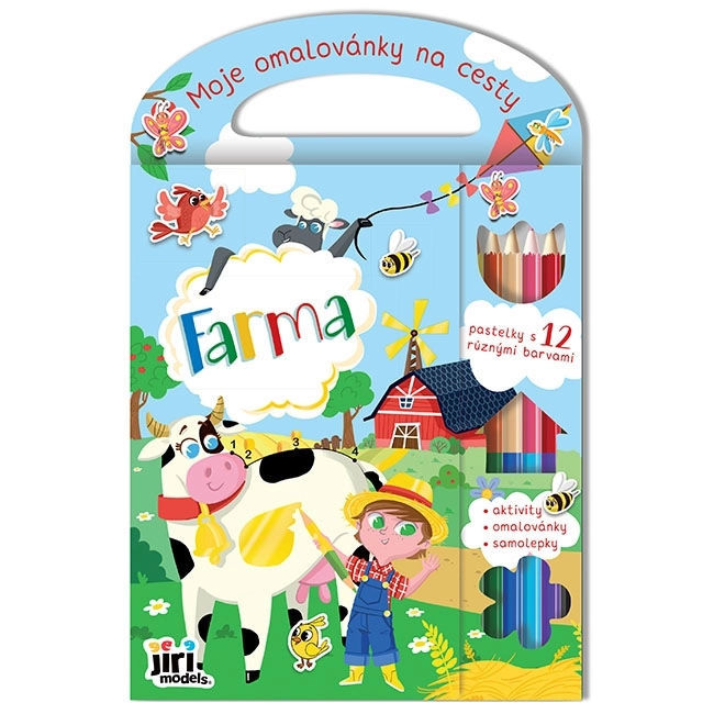 Mijn reis kleurboek Boerderij