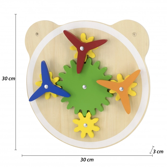 Houten muurspel