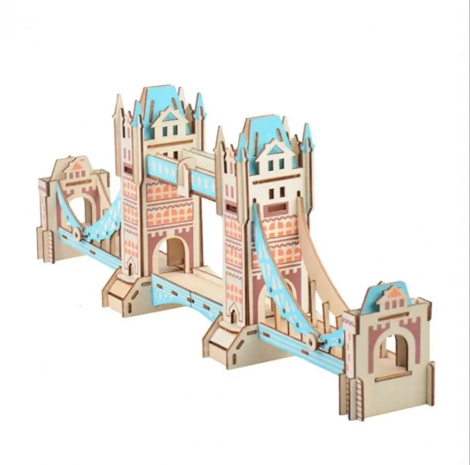 Houten 3D puzzel Tower Bridge