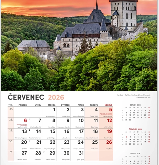 Wandkalender Mijn Vaderland 2026