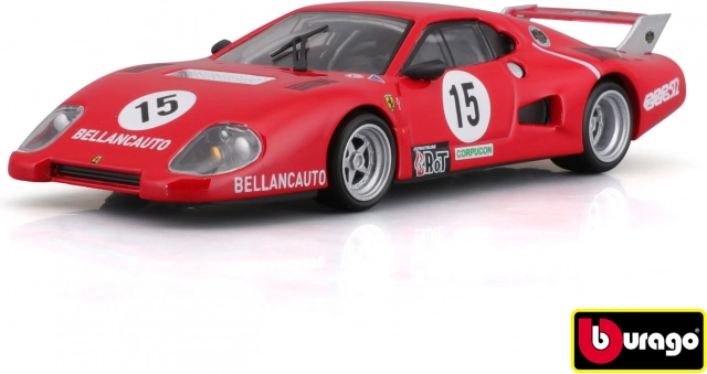 metalen automodel 1:43 Bburago Ferrari 512 BB (II serie) 1981