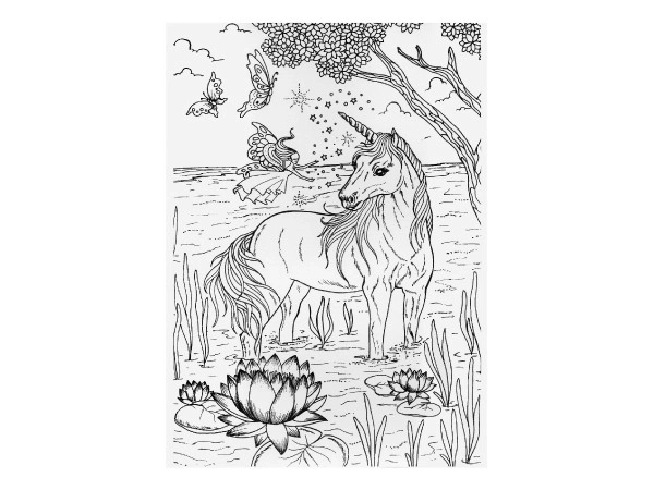 Antistress Kleurboeken Eenhoorns 21x29cm