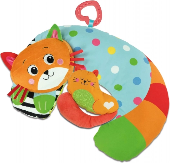Clementoni Baby buiklig-kussen Kitty Cat