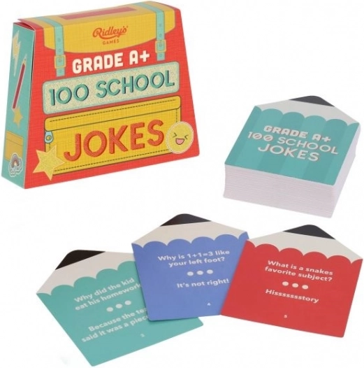 Schoolgrappen Ridley’s Games – 100 Grappige Kaarten