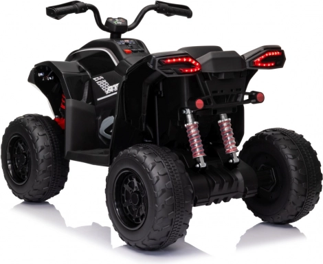 Rijdende quadricycle Fast Wheel zwart