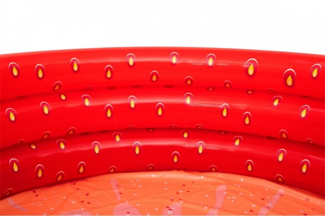 Kinderzwembad Sweet Strawberry 2+ pierenbadje 160x38cm BESTWAY + reparatiepatch