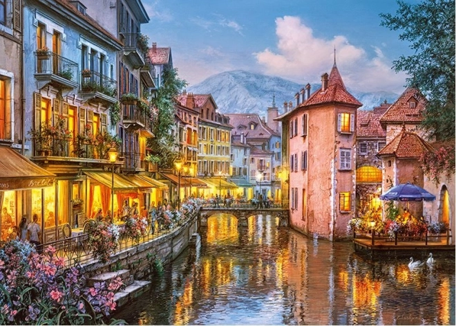 Cherry Pazzi puzzel Avond in Annecy 1000 stukjes