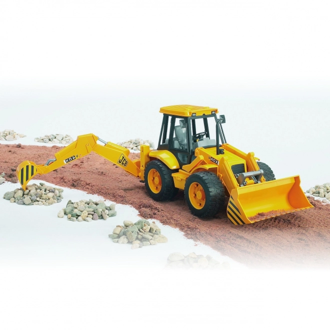 Bruder Tractor JCB voorlader met graafmachine