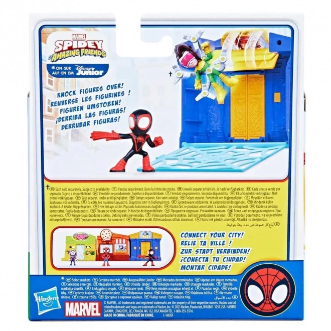 Set met Spidey Spaarpot Figuren