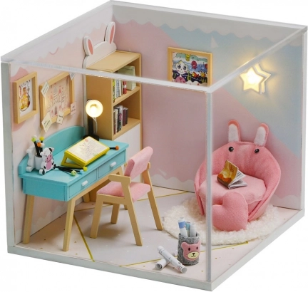 2Kids Toys miniatuurhuisje Studiekamer