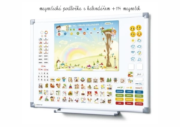 Magnetische kalender - Kleuterschool 114 magneten