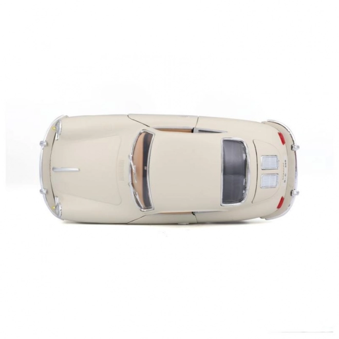 Bburago 1:24 Porsche 356B Coupé (1961) Ivoor