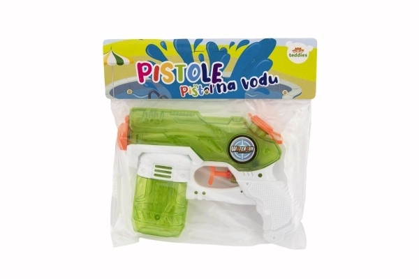 Waterpistool plastic 19cm mogelijkheid 3 kleuren
