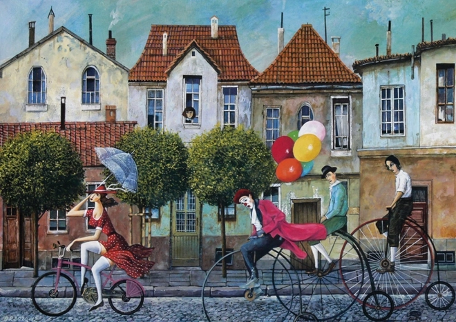 Puzzel Eenwieler 260 stukjes van ART PUZZLE