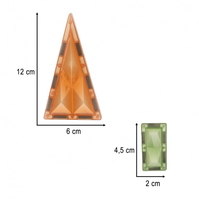 Lichtgevende magnetische blokken voor kinderen