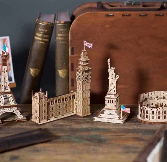 Ugears 3D houten mechanische puzzel Colosseum