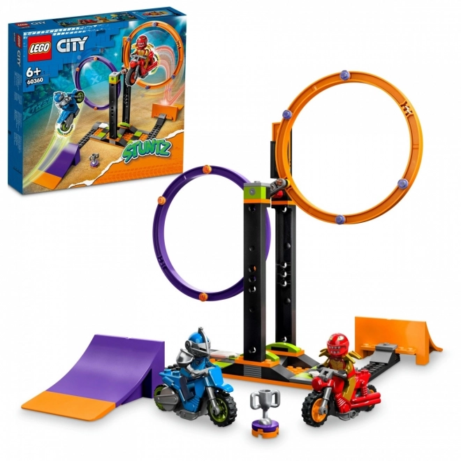 LEGO® City 60360 Stuntuitdaging met roterende ringen
