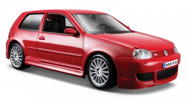 Automodel Volkswagen Golf R32 Maisto speciale editie 1:24 rood