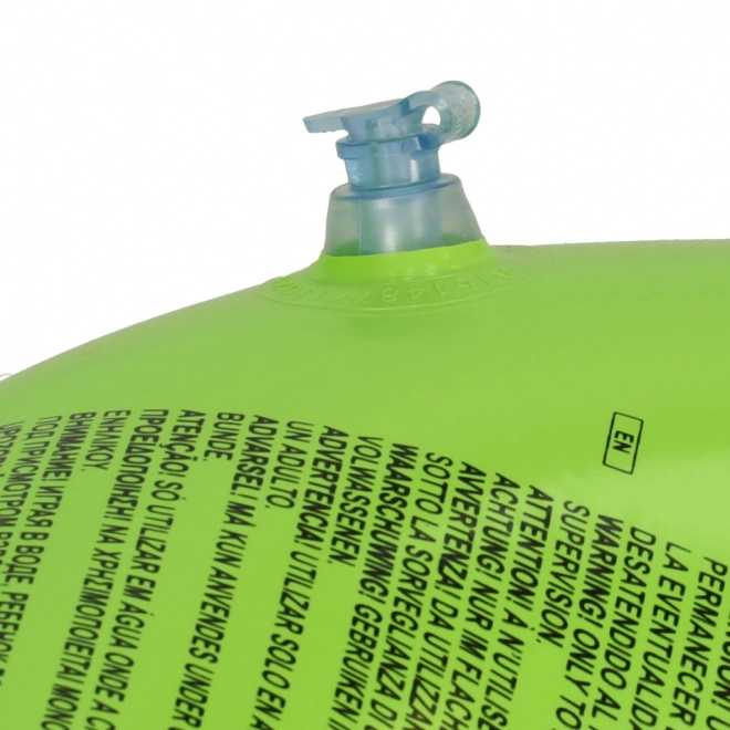 Groene opblaasbare drijfring met klep BESTWAY voor baby's