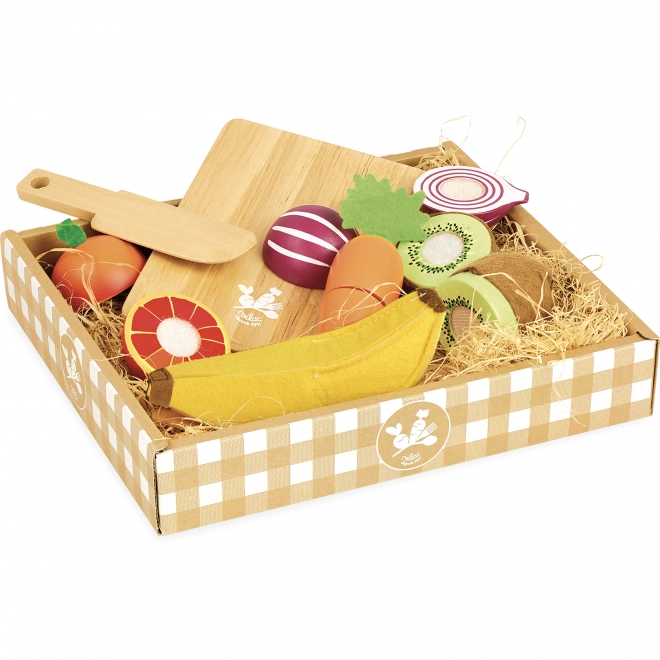 Vilac Houten Voedsel Fruit en Groenten