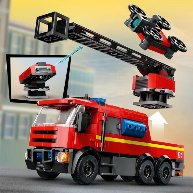 LEGO® City 60414 Brandweerkazerne met brandweerwagen