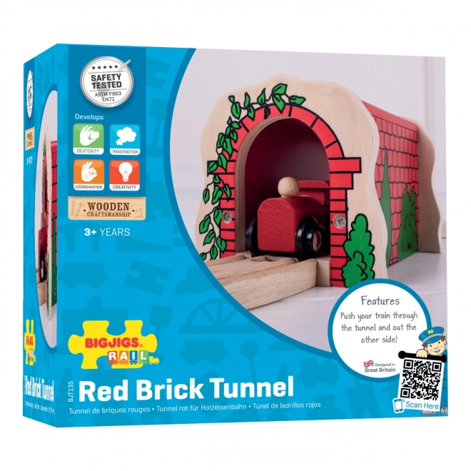 Bigjigs Rail Bakstenen Spoortunnel
