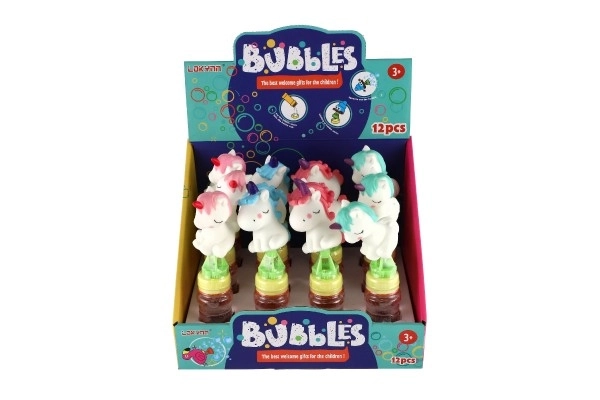 Eenhoorn Bellenblaas 18cm 4 kleuren