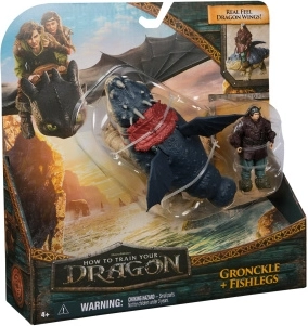 Hoe tem je een draak - Draak en viking Gronckle en Rybinoha