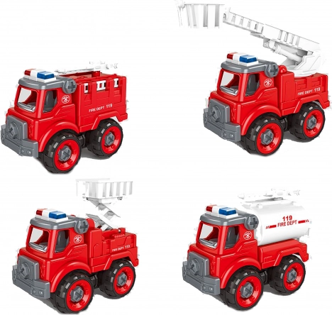 Schroefbare brandweerauto
