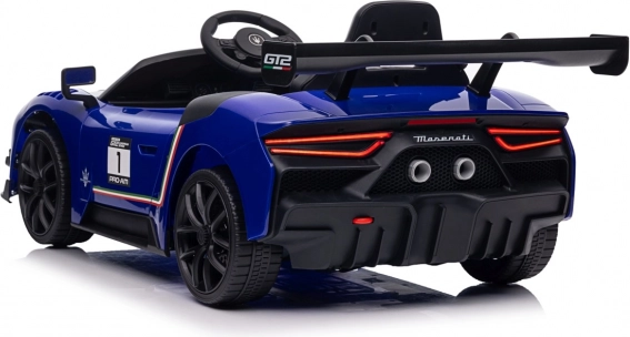Elektrische kinderauto Maserati MC20 GT2 blauw