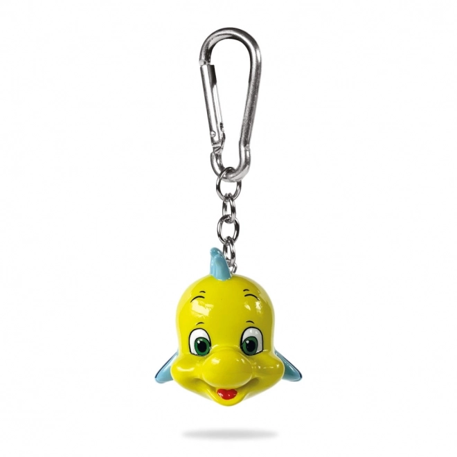 3D Sleutelhanger Kleine Zeemeermin met Botje