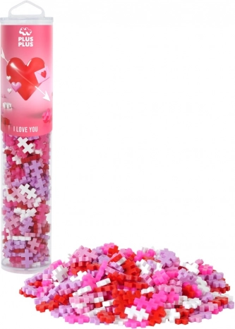 Plus-Plus I love you buis 240 stukjes